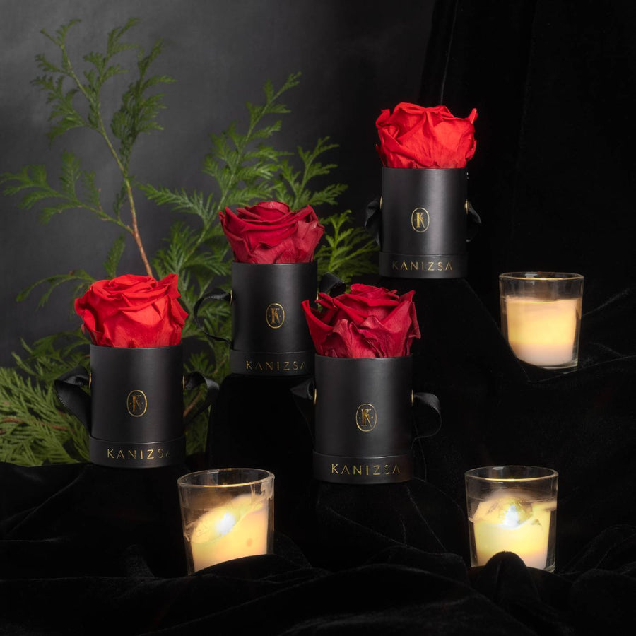 Roses Heart Candle – AMAA Home